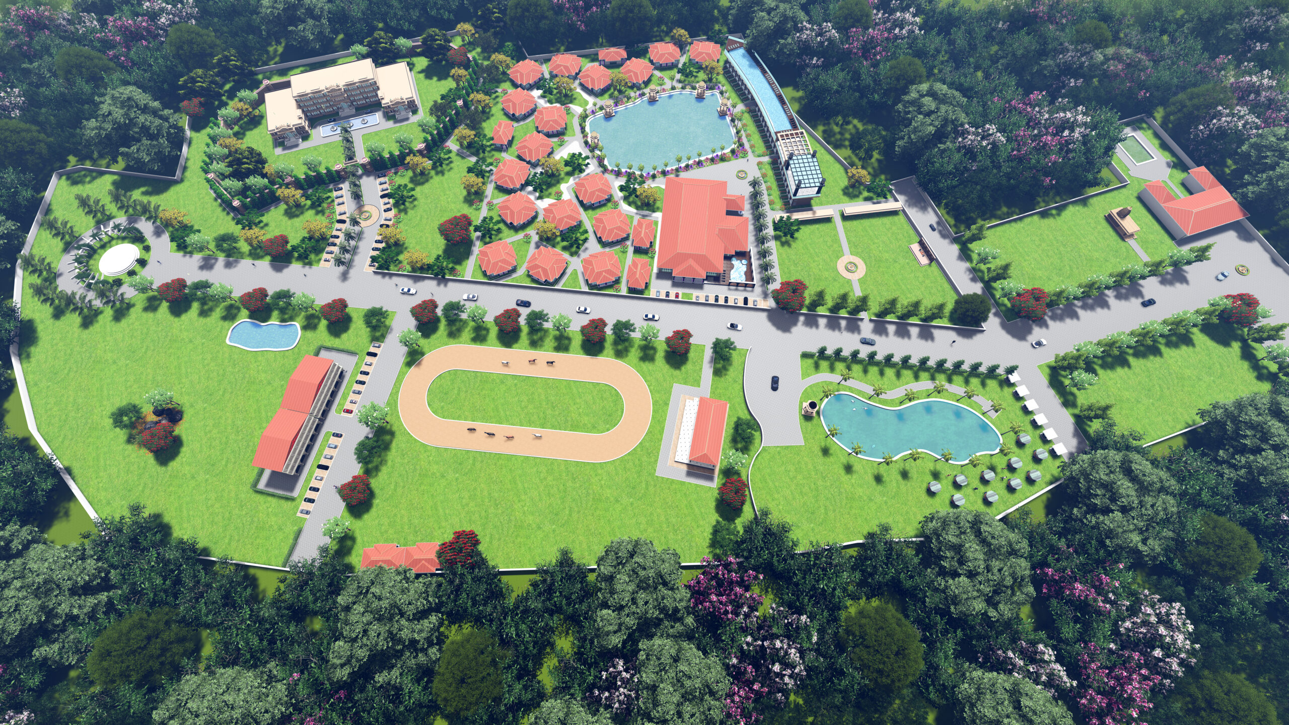 bird eye view